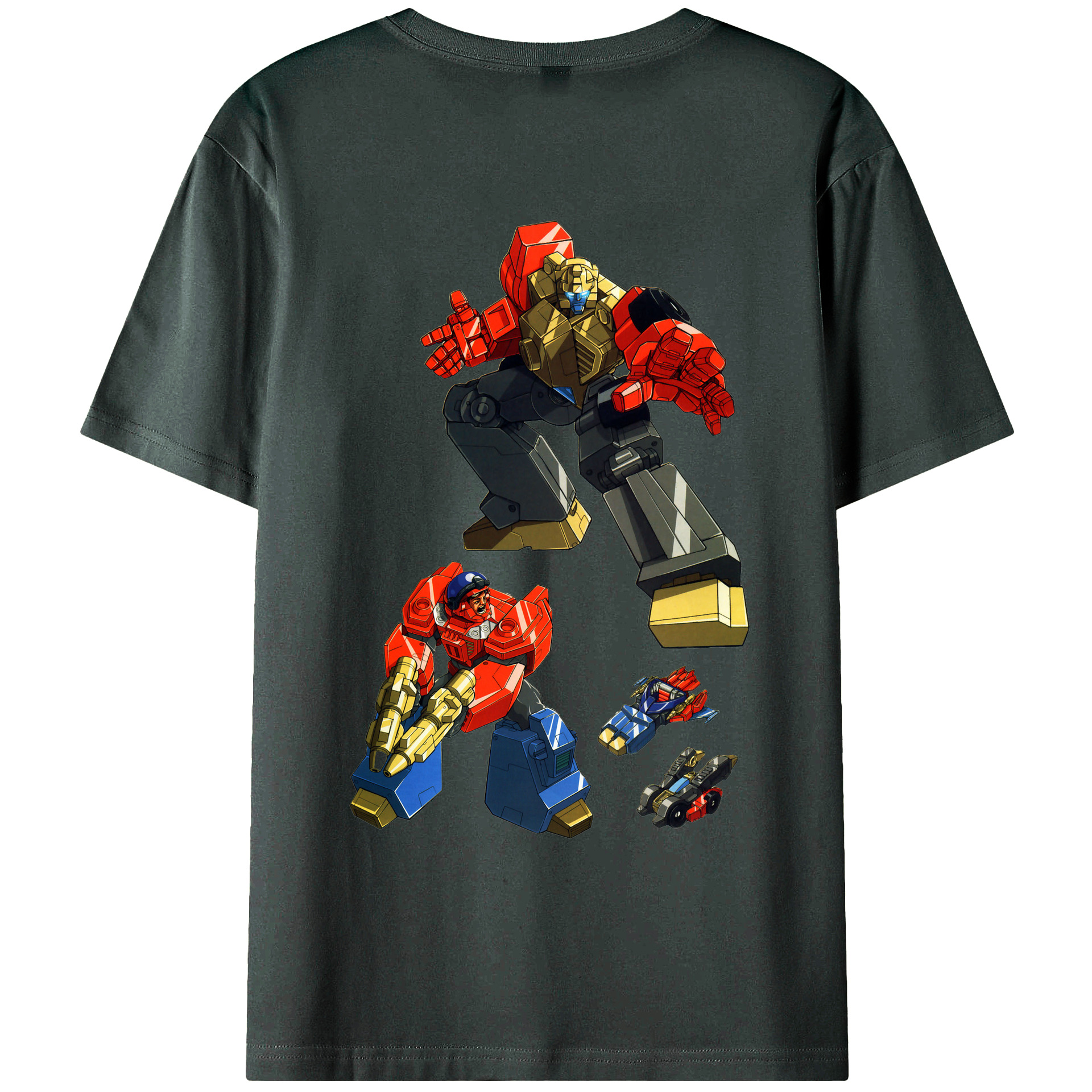 （画像用）  綿100％ メンズ半袖Tシャツ（バックプリント） 通気性